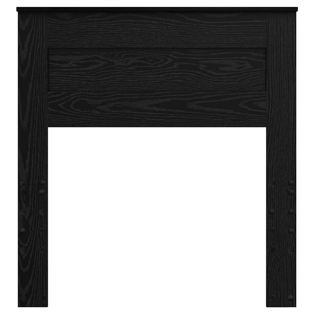 Testiera con testiera Rovere Nero 75 cm Legno multistrato