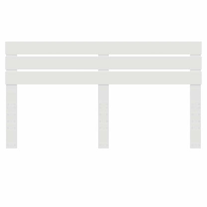 Testiera con testiera Bianco 200 cm Legno multistrato