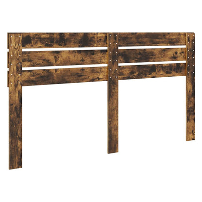 Testiera con testiera Rovere fumé 200 cm Legno multistrato