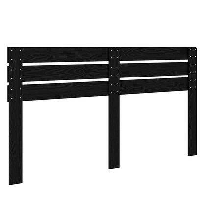 Testiera con testiera Rovere Nero 180 cm Legno multistrato