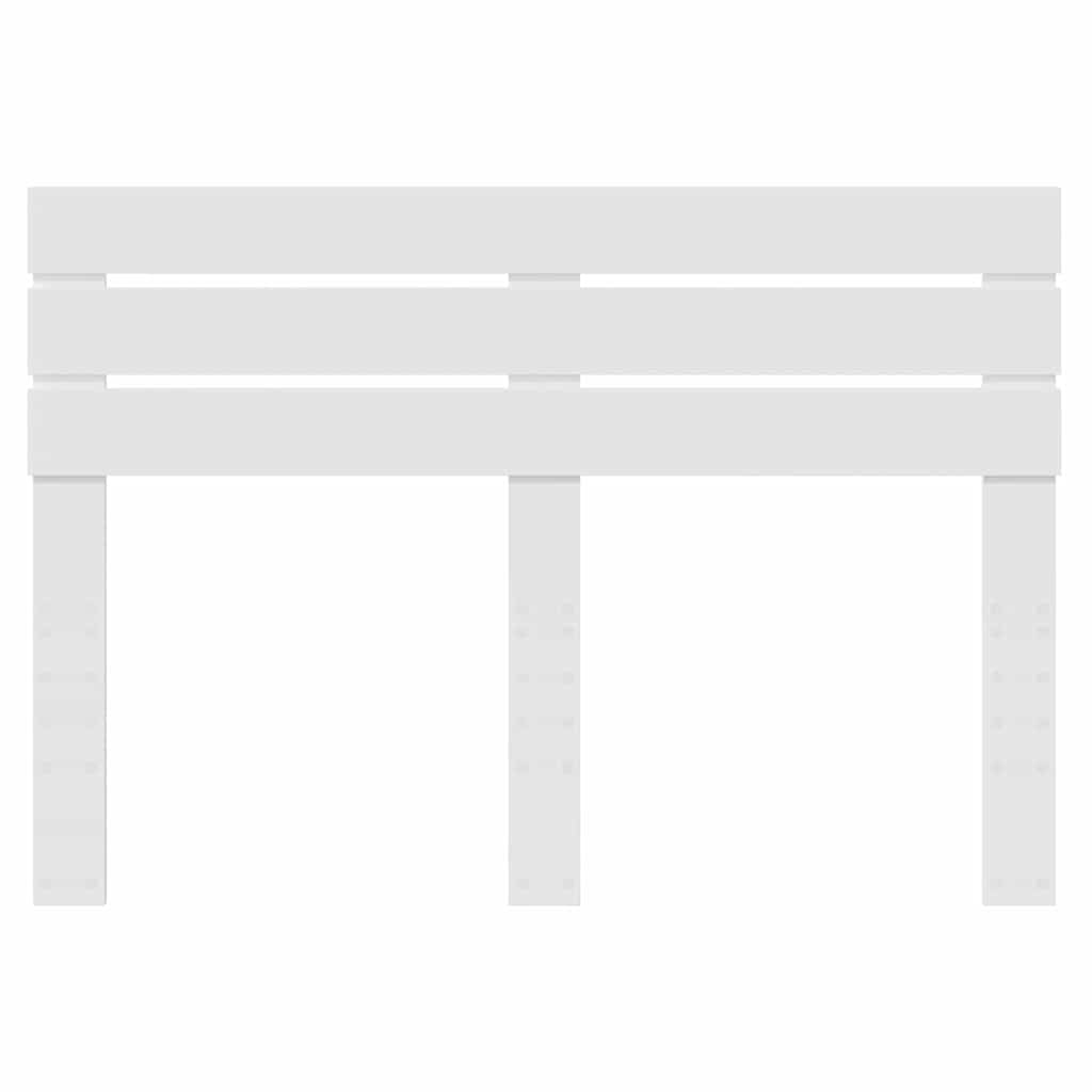 Testiera con testiera Bianco 140 cm Legno multistrato