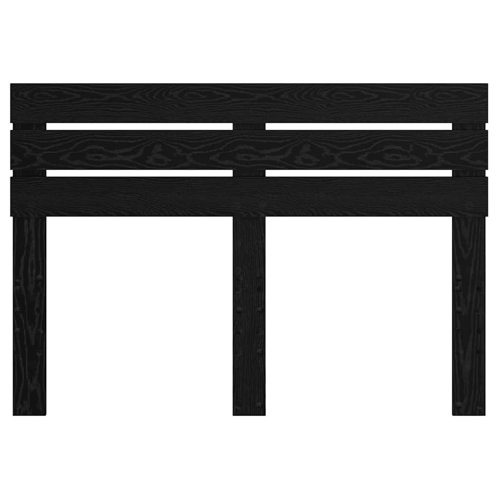 Testiera con testiera Rovere Nero 140 cm Legno multistrato