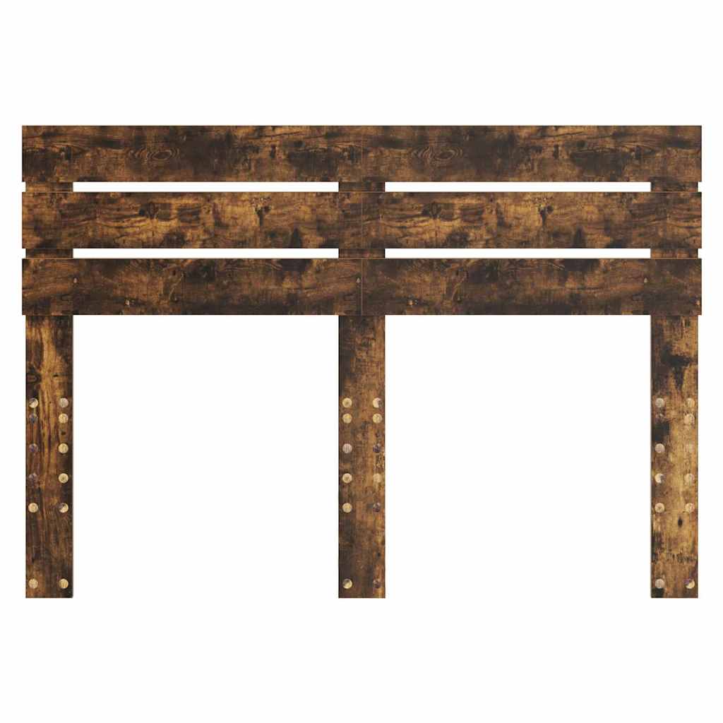 Testiera con testiera Rovere fumé 140 cm Legno multistrato