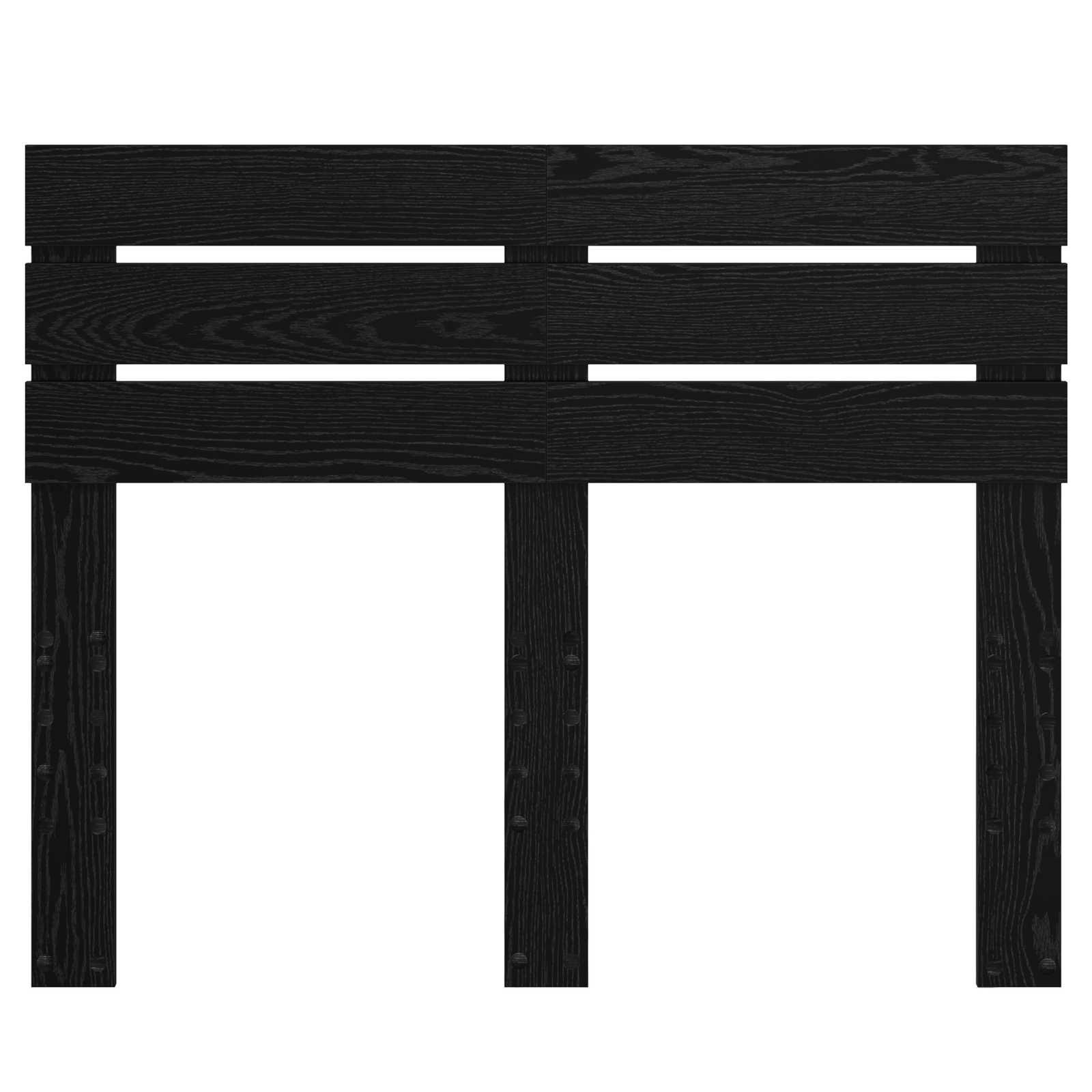 Testiera Rovere Nero Legno multistrato | homemem39
