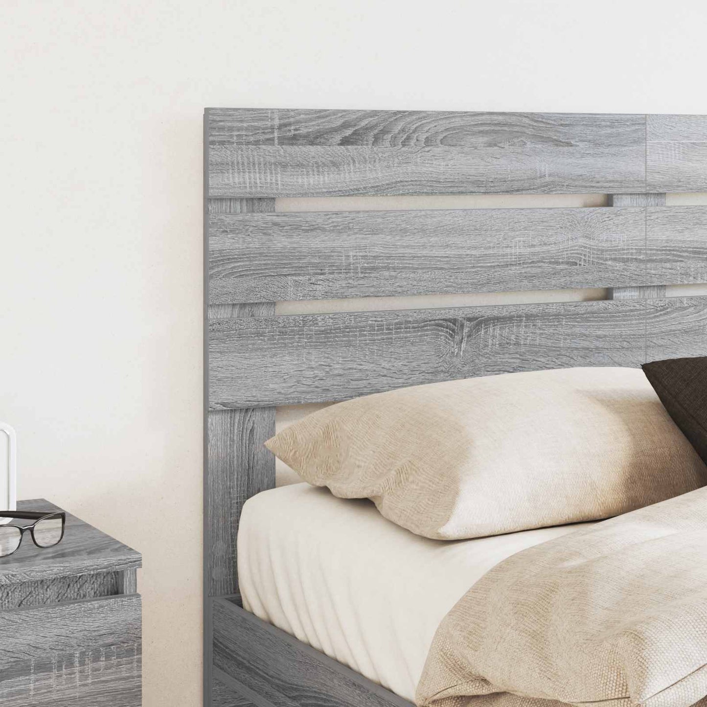 Testiera Grigio Sonoma Legno multistrato