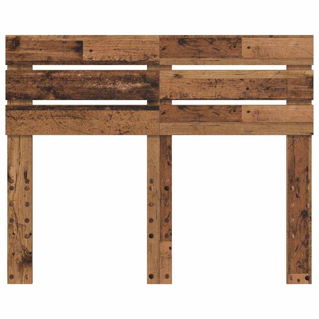 Testiera con testiera Legno vecchio 120 cm Legno multistrato