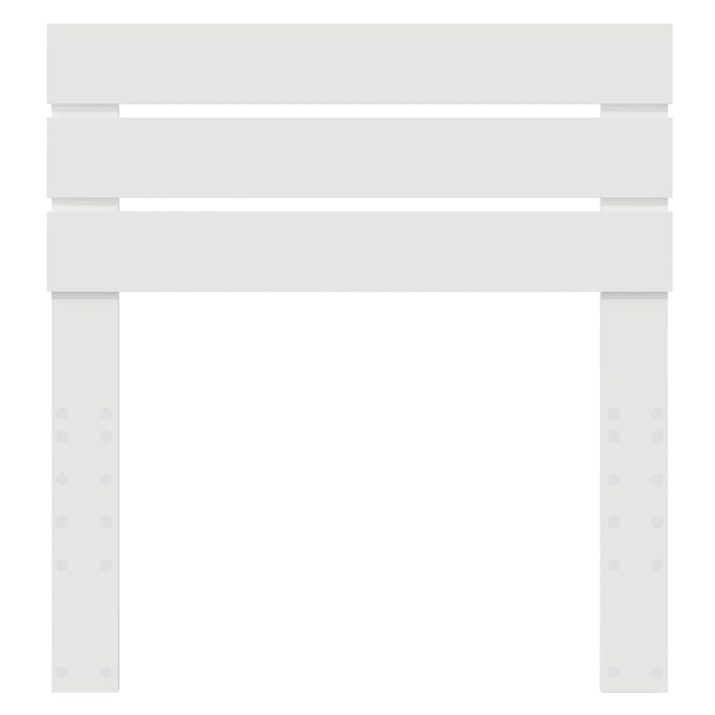 Testiera con testiera Bianco 90 cm Legno multistrato