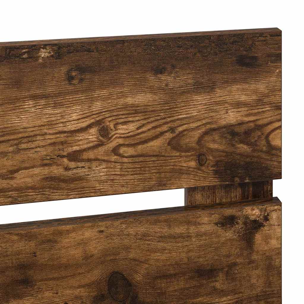 Testiera con testiera Rovere fumé 90 cm Legno multistrato