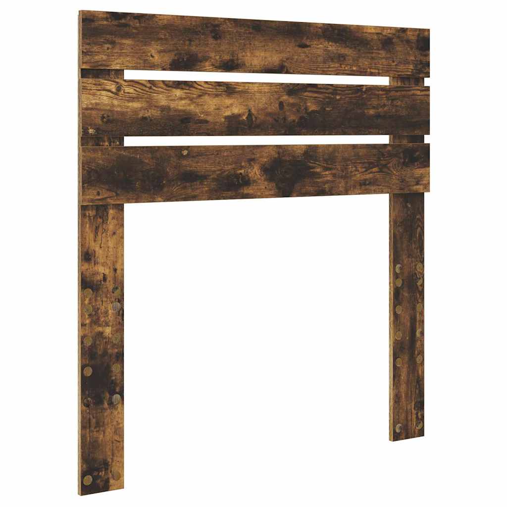 Testiera con testiera Rovere fumé 90 cm Legno multistrato