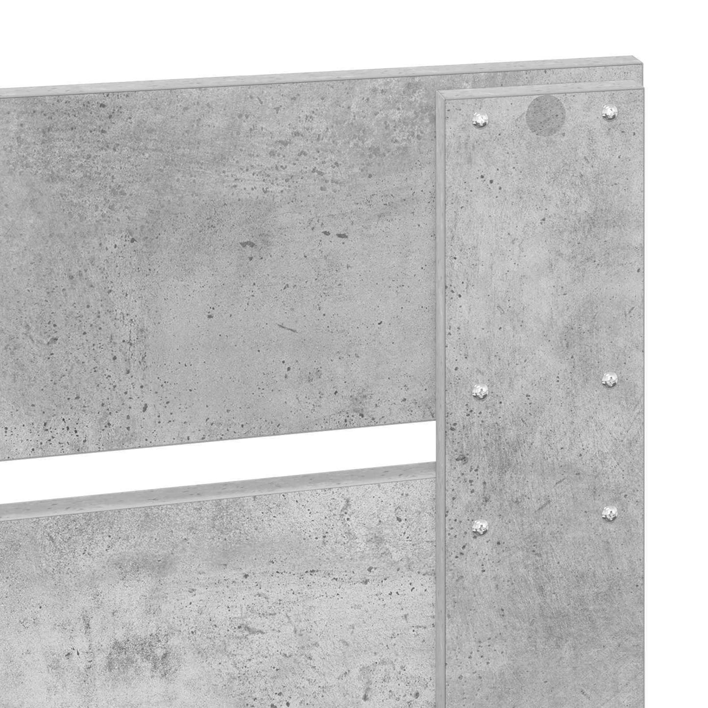 Testiera Grigio cemento Legno ingegnerizzato