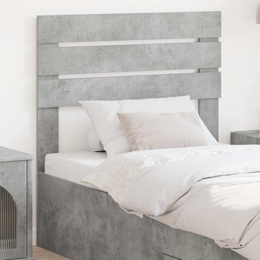 Testiera Grigio cemento Legno multistrato | homemem39