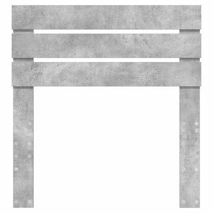 Testiera Grigio cemento Legno ingegnerizzato