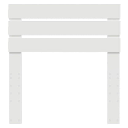 Testiera con testiera Bianco 75 cm Legno multistrato