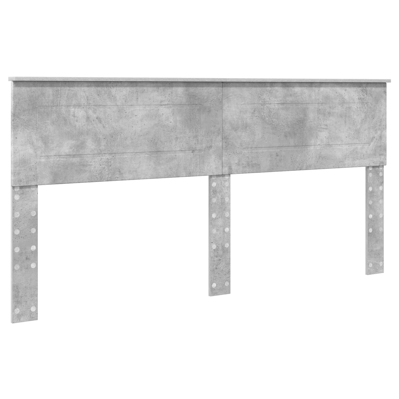 Testiera Grigio cemento Legno multistrato | homemem39
