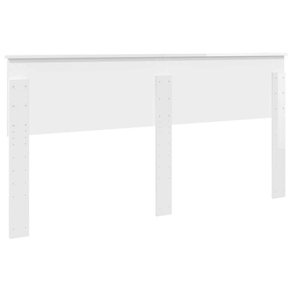 Testiera Bianco Lucido Legno ingegnerizzato