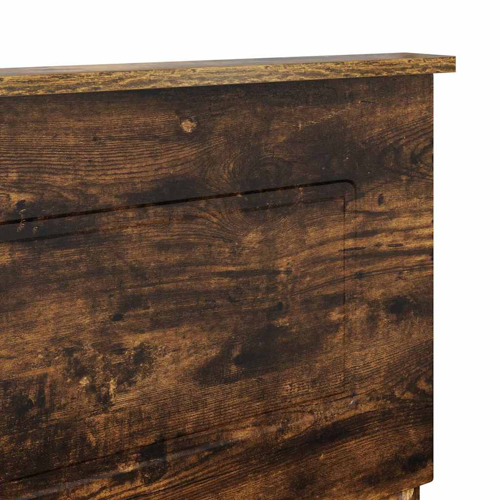 Testiera con testiera Rovere fumé 200 cm Legno multistrato