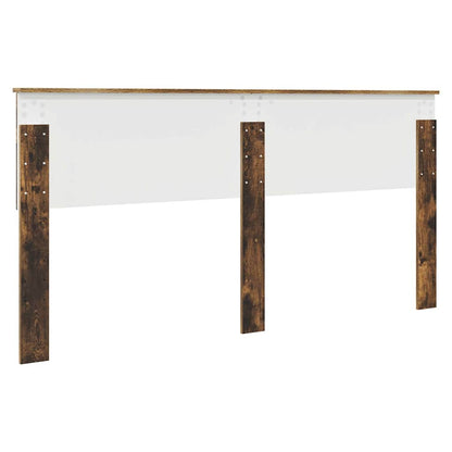 Testiera con testiera Rovere fumé 200 cm Legno multistrato