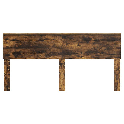 Testiera con testiera Rovere fumé 200 cm Legno multistrato