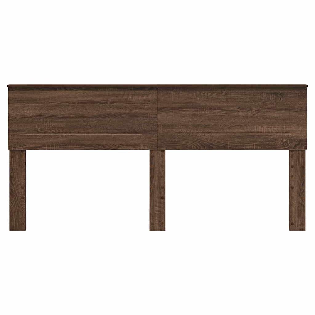 Testiera con testiera Rovere Marrone 200 cm Legno multistrato