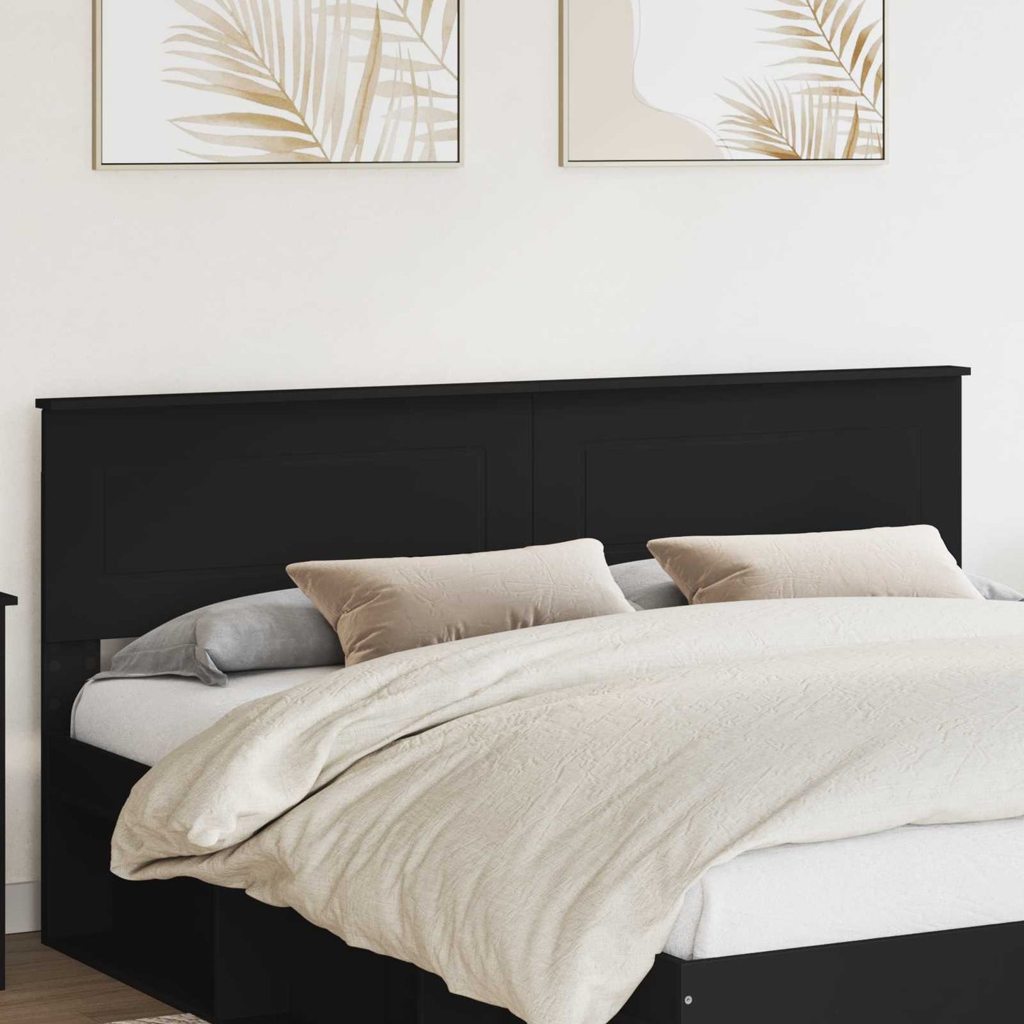 Testiera Rovere Nero Legno multistrato | homemem39