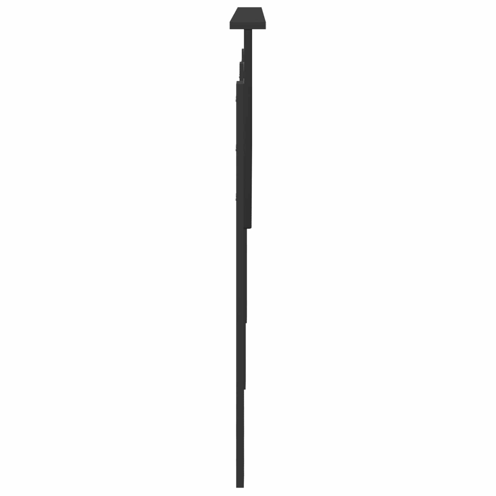 Testiera Rovere Nero Legno multistrato | homemem39