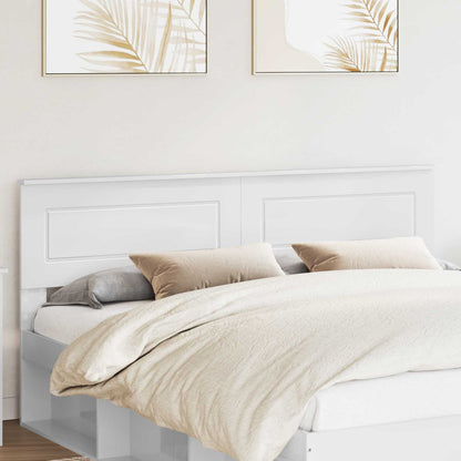 Testiera Bianco Lucido Legno ingegnerizzato