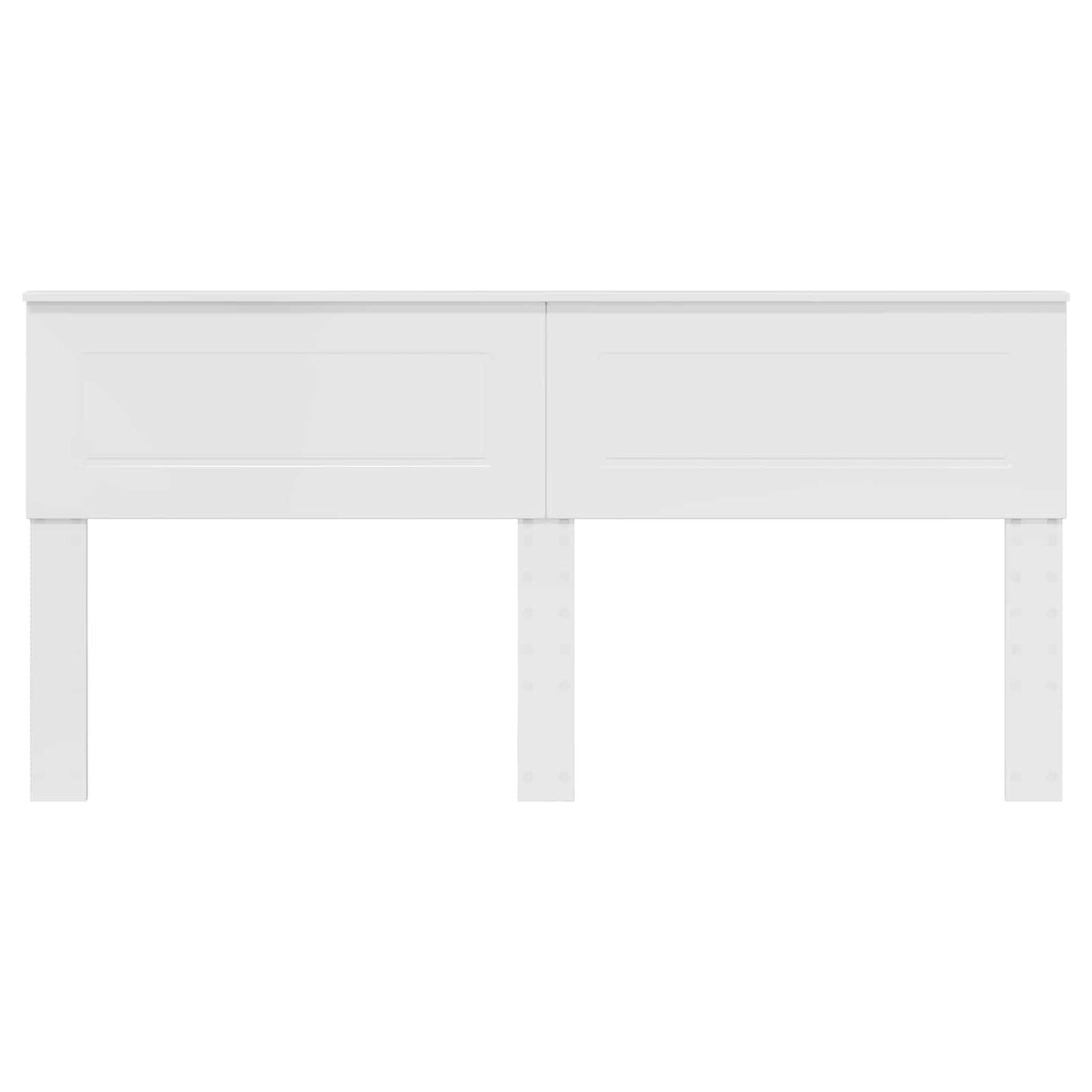 Testiera Bianco Lucido Legno multistrato | homemem39