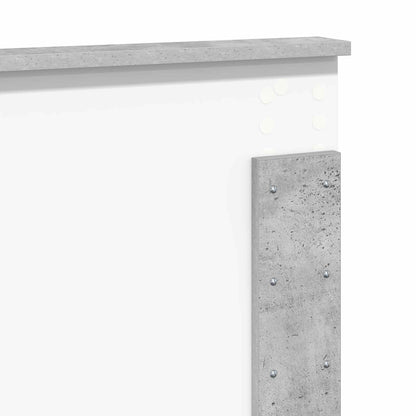 Testiera Grigio cemento Legno ingegnerizzato
