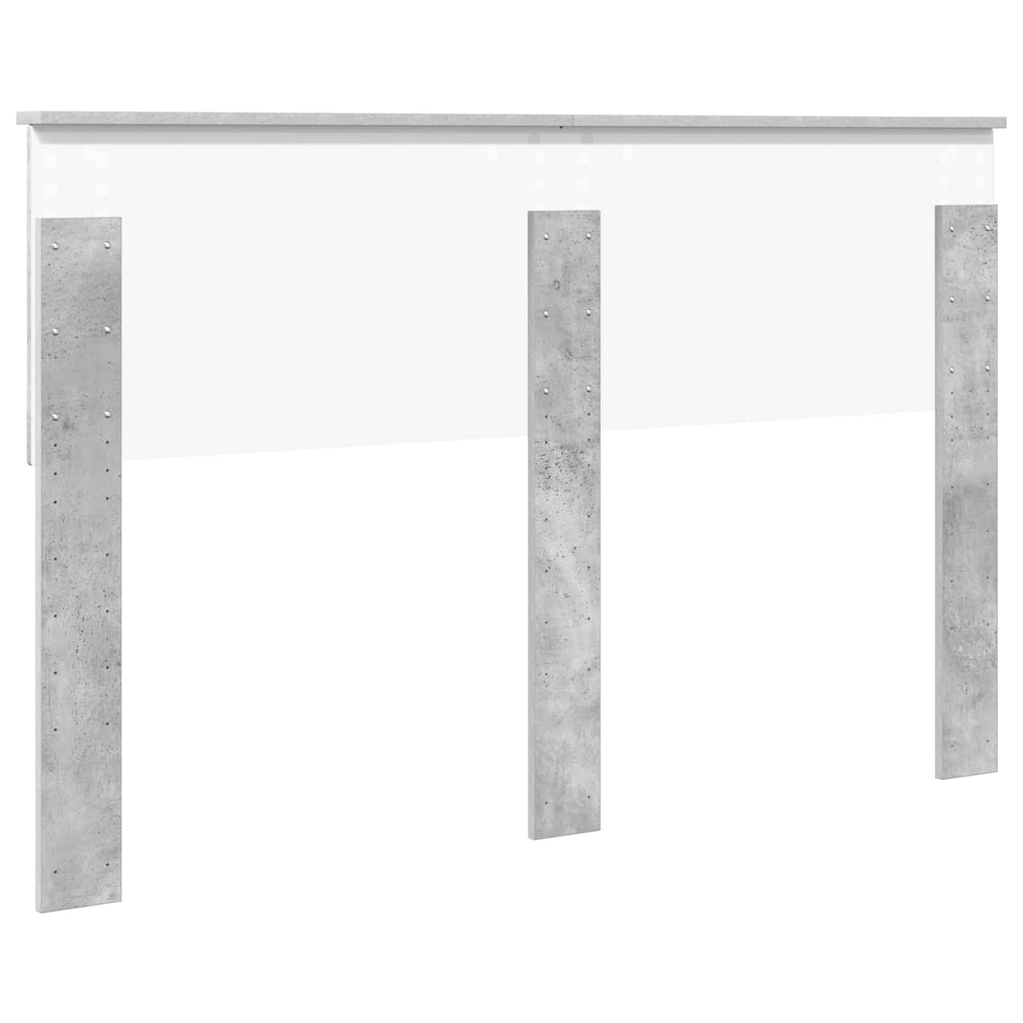 Testiera Grigio cemento Legno ingegnerizzato