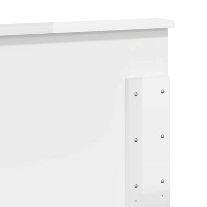 Testiera Bianco Lucido Legno ingegnerizzato