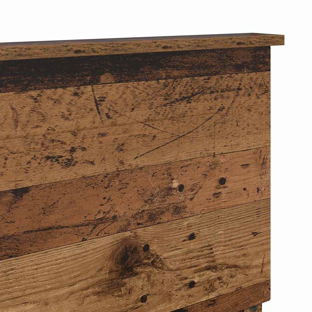 Testiera con testiera Legno vecchio 160 cm Legno multistrato