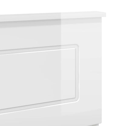 Testiera Bianco Lucido Legno ingegnerizzato