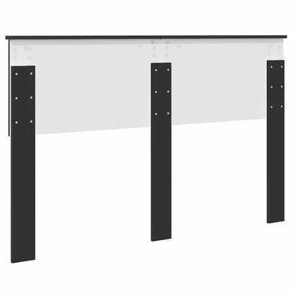 Testiera con testiera Rovere Nero 140 cm Legno multistrato