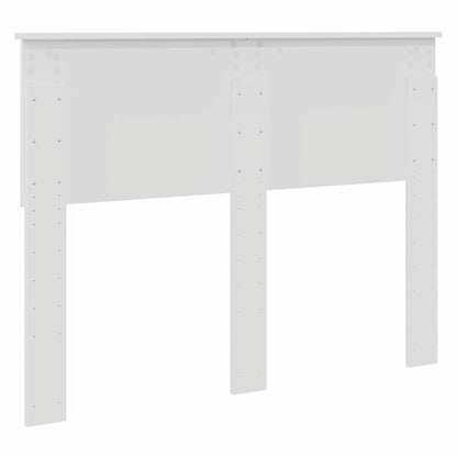 Testiera con testiera Bianco 120 cm Legno multistrato