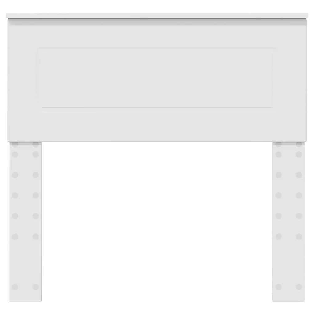 Testiera con testiera Bianco 100 cm Legno multistrato