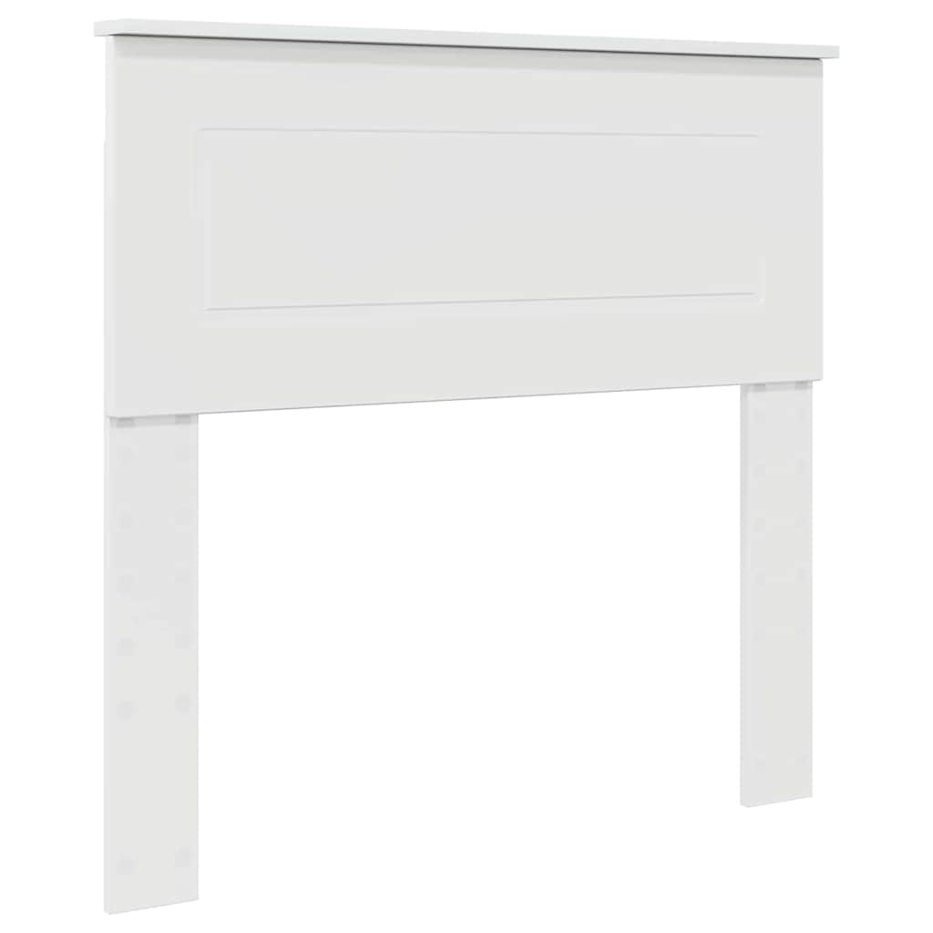 Testiera con testiera Bianco Lucido 100 cm Legno multistrato