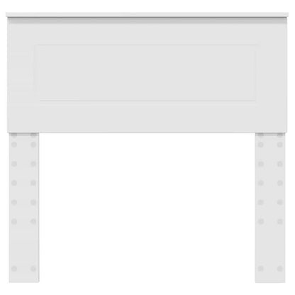 Testiera con testiera Bianco 90 cm Legno multistrato