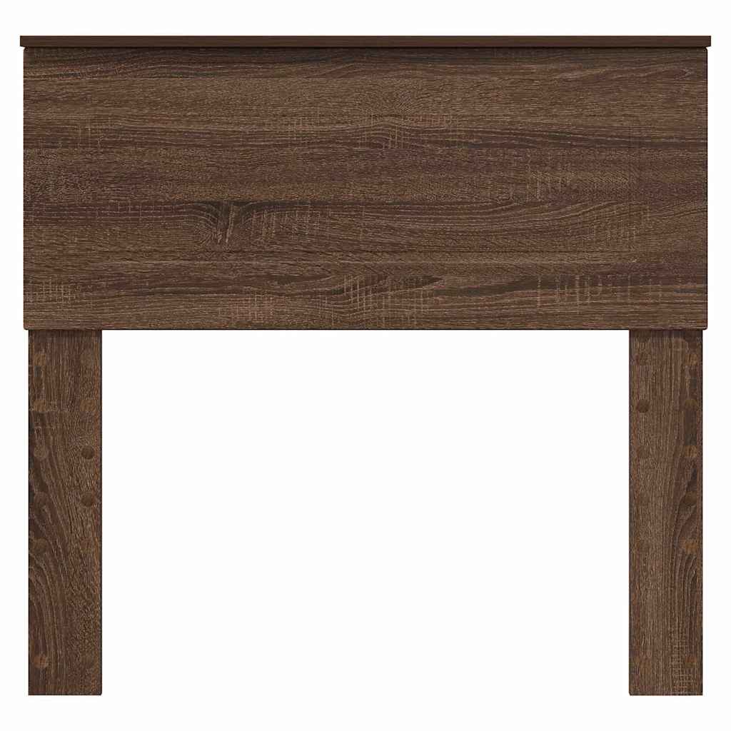 Testiera con testiera Rovere Marrone 90 cm Legno multistrato