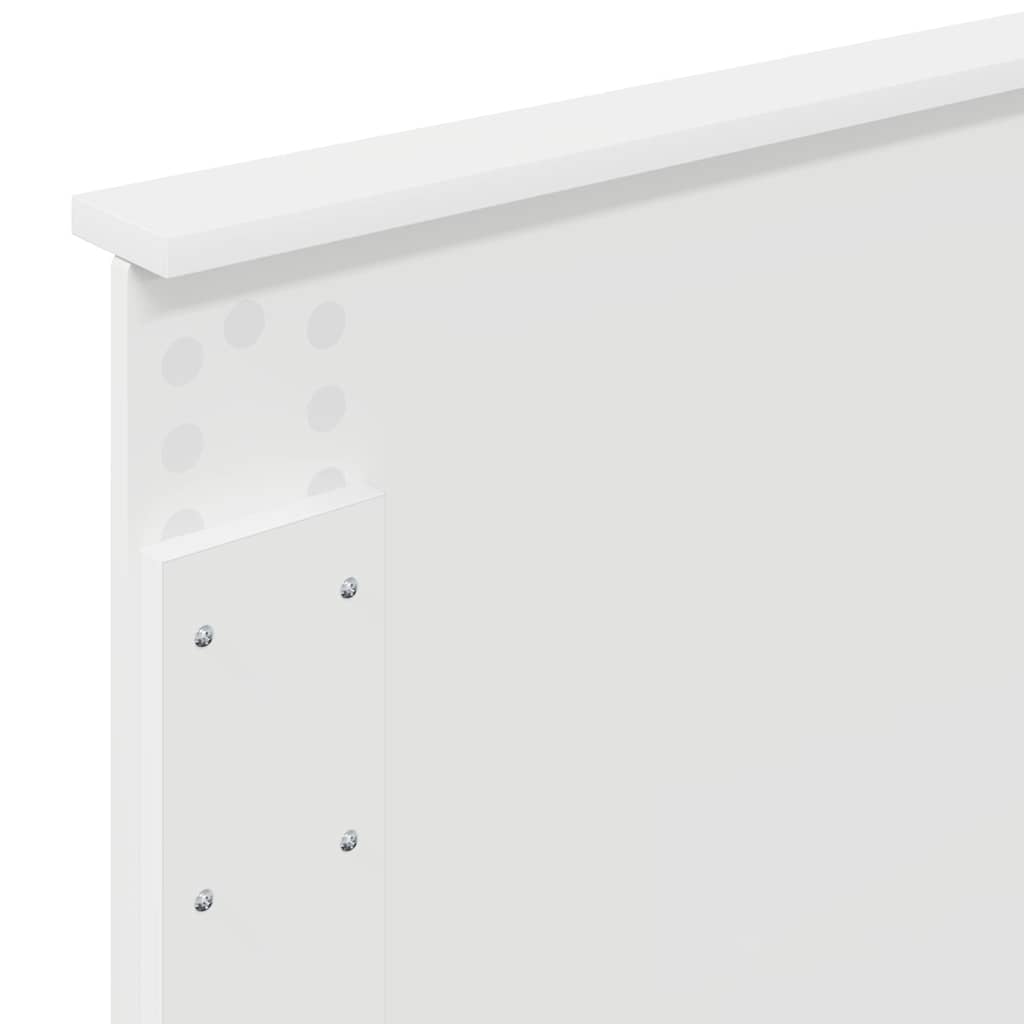 Testiera con testiera Bianco 75 cm Legno multistrato