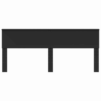 Testiera con testiera Rovere Nero 200 cm Legno multistrato