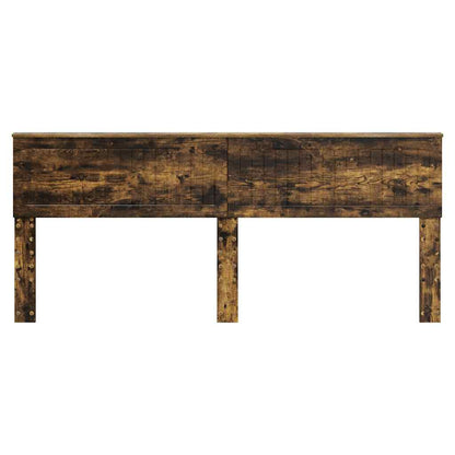 Testiera con testiera Rovere fumé 200 cm Legno multistrato