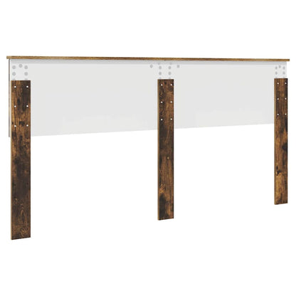 Testiera con testiera Rovere fumé 180 cm Legno multistrato