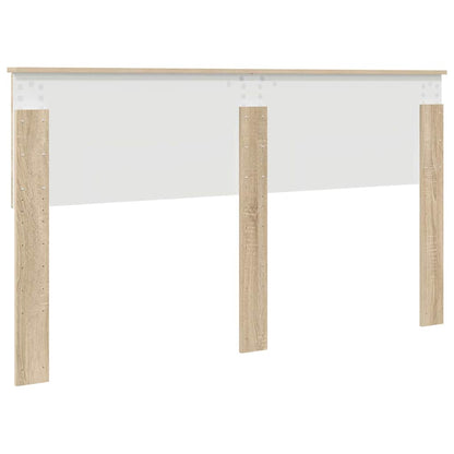 Testiera con testiera Rovere Sonoma 160 cm Legno multistrato