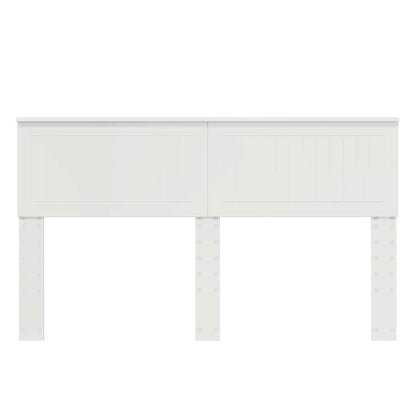 Testiera con testiera Bianco 150 cm Legno multistrato