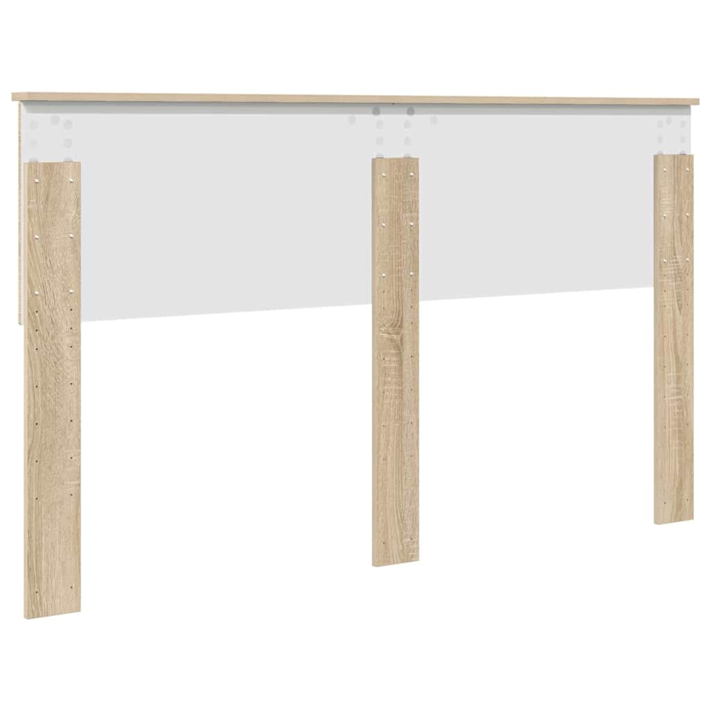 Testiera con testiera Rovere Sonoma 150 cm Legno multistrato