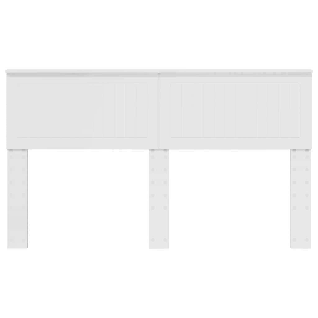 Testiera con testiera Bianco Lucido 150 cm Legno multistrato