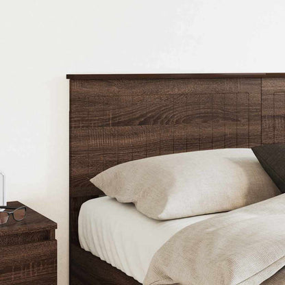 Testiera con testiera Rovere Marrone 150 cm Legno multistrato