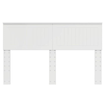 Testiera con testiera Bianco Lucido 140 cm Legno multistrato