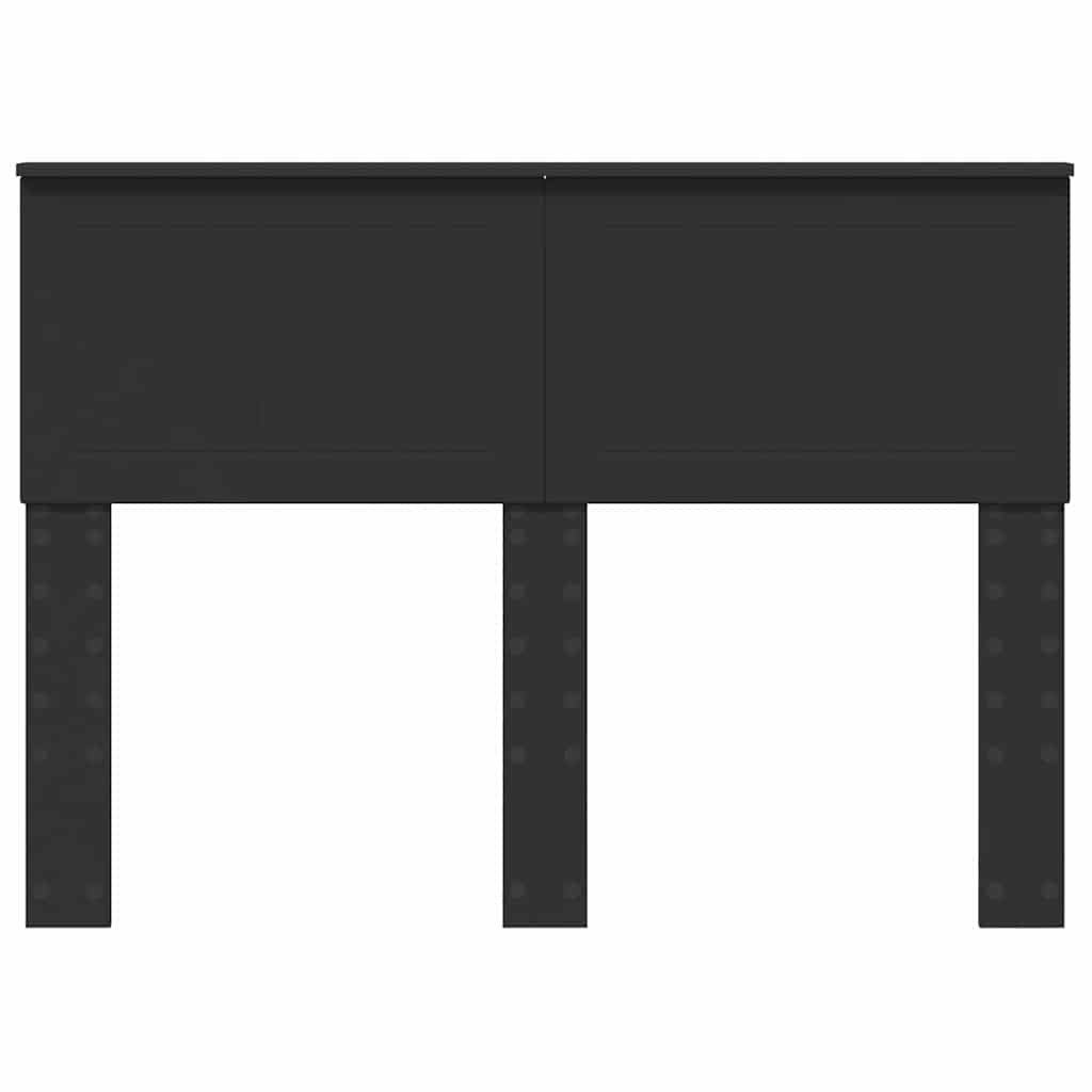 Testiera con testiera Rovere Nero 135 cm Legno multistrato