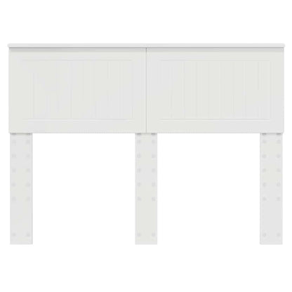 Testiera con testiera Bianco Lucido 120 cm Legno multistrato